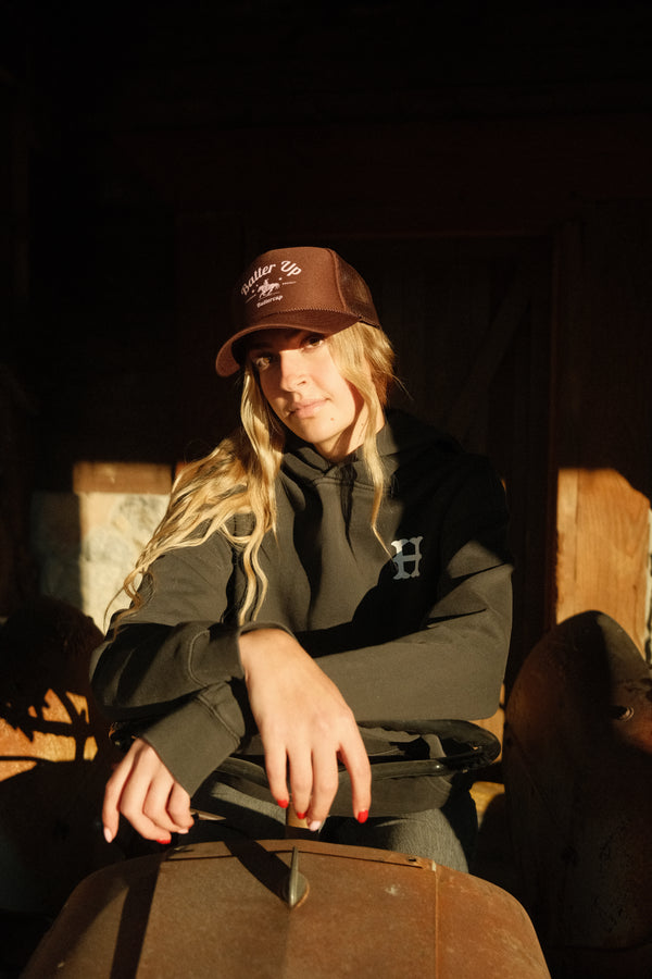 Batter Up Trucker (Brown)