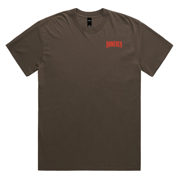 Running Horses Tee (Brown)