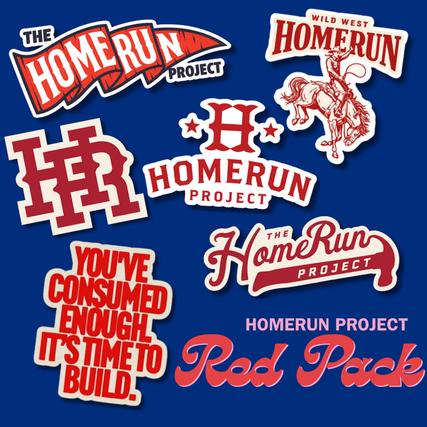 Red Pack Sticker Set